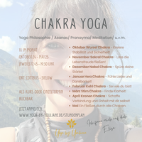 Chakra Yoga allgemein